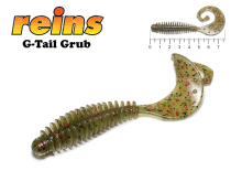 Силикон Reins G-Tail Grub 3,0'' col.025 Watermelon Red